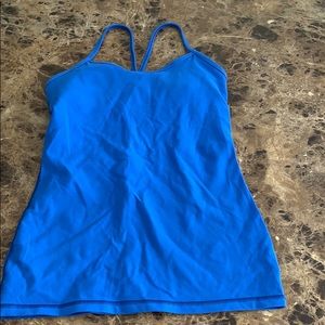 Lululemon Power Y Tank with built-in bra